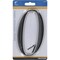 Hillman HILLMAN 6 in. Reflective Black Plastic Nail-On Number 0 1 pc, PK3 844810 - alternate 6